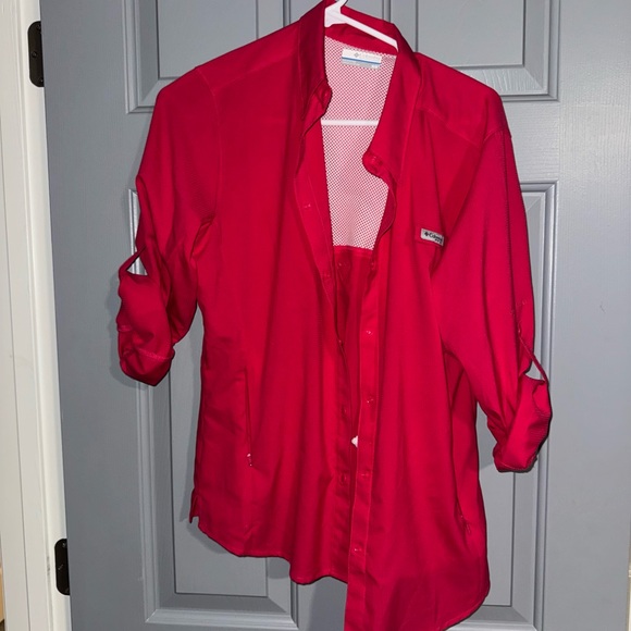 Columbia Bold pink Performance Shirt - Picture 1 of 2